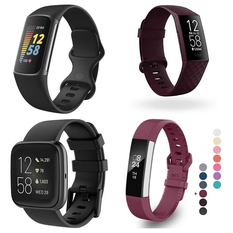 4 x FITBIT Smartwatch. 1 x FITBIT Charge 5 Activity Tracker. 1 x FITBIT Cha