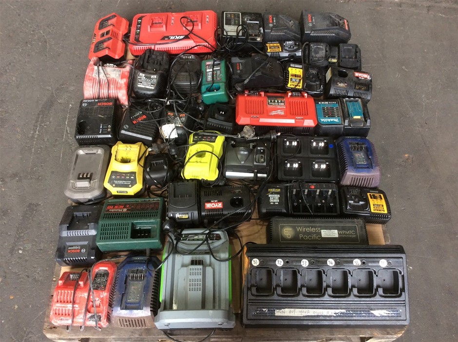 Mixed Brand Battery Chargers