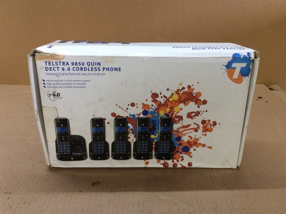 Telstra 9850 Quin DECT 6.0 Cordless Phone