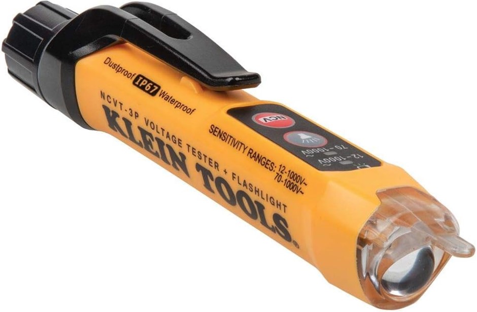 KLEIN TOOLS Non-Contact 12-1000V Voltage Tester with Torch.