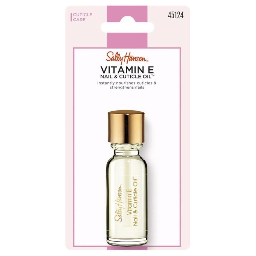5 x SALLY HANSEN Vitamin E Nail & Cuticle Oil, 13.3ml.