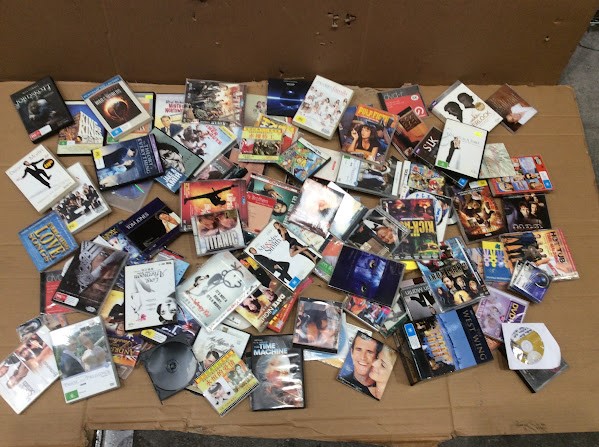 Mixed Assorted DVD / VCD / CD Movies