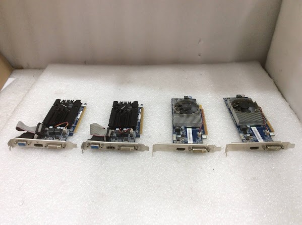 AMD Radeon & Gigabyte NVIDIA Graphics Cards Lot Of 4