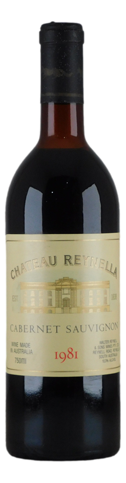 Chateau Reynella Cabernet Sauvignon 1981 (1x 750mL), SA.