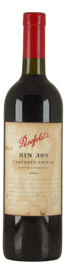 Penfolds Bin 389 Cabernet Shiraz 2004 (1x 750mL), SA.