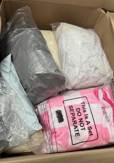 Assorted Box of Curtains etc. NB: Items may not be in original packaging an