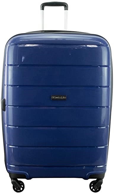SWISSLITE Eiger Large Trolleycase Blue 124 litres, Super lightweight.