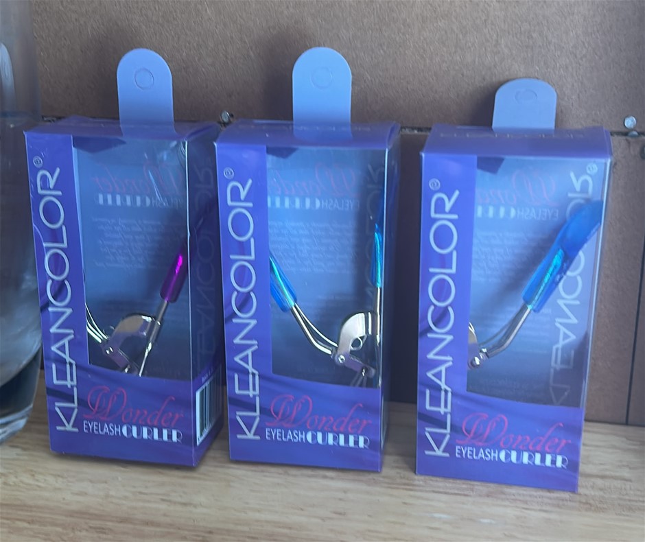 3x KLEANCOLOR Wonder Eyelash Curlers