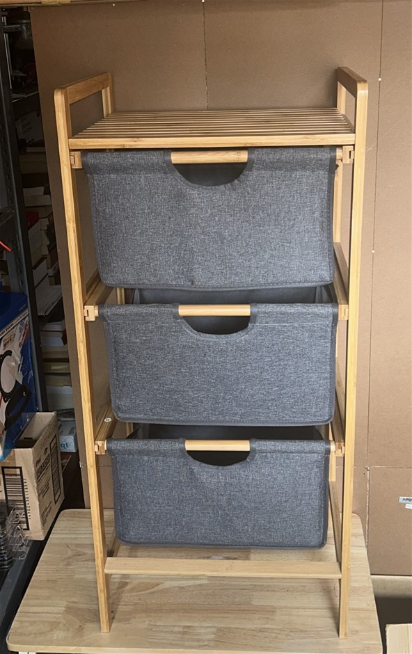 Wooden Storage Shelf
