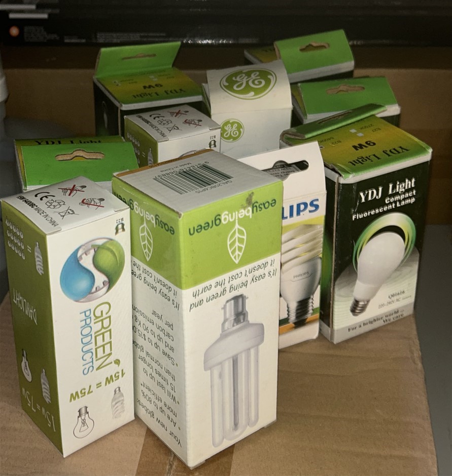 10x Assorted Light Bulbs