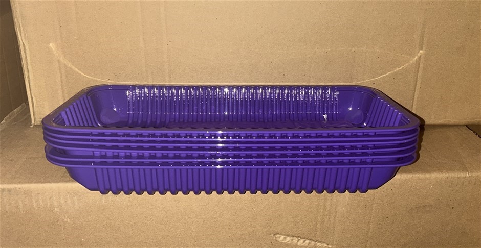 200x Plastic Trays (13x6x40) (200mL)