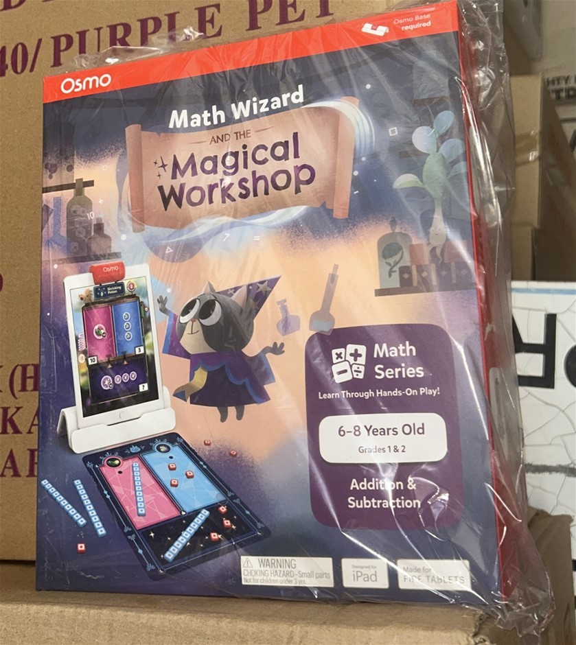 Osmo Math Wizard and the Magical Workshop educational Game Set