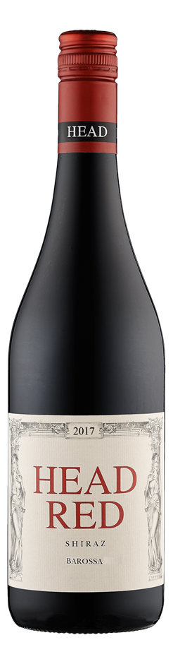 HEAD Red Shiraz 2017 (12x 750mL), Barossa Valley.