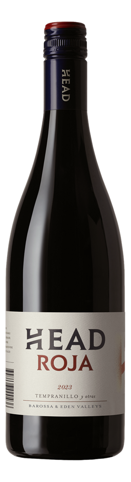 HEAD Roja Tempranillo Grenache 2023 (12x 750mL), Barossa Valley.