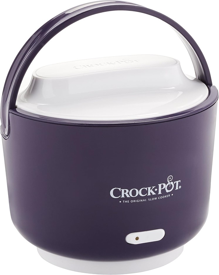 CROCK-POT 24-Ounce Lunch Crock Food Warmer, Purple.