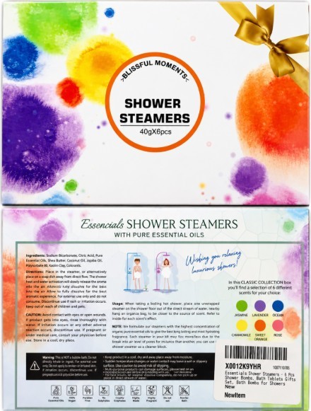 Blissful Moments Shower Steamers 40g x 6pcs