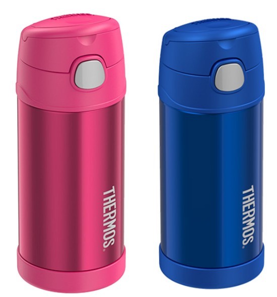 Thermos FUNtainer Vacuum Insulated Drink Bottle, 355ml, Pink&Blue, F4013PK6