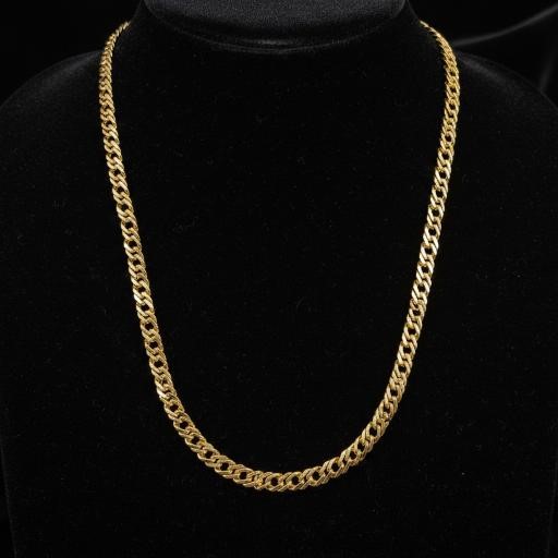 18KGF/Italy Stamped Yellow Gold Filled Chain -55cm-Bonus Gift