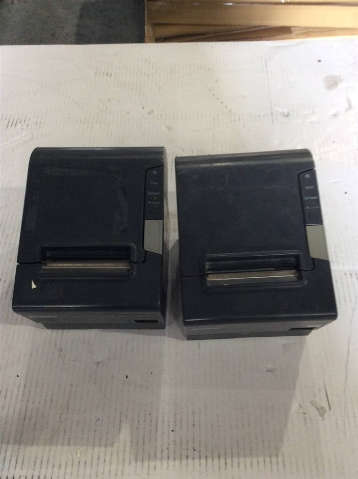 Epson TM-T88V Receipt Printer (Lot of 2)