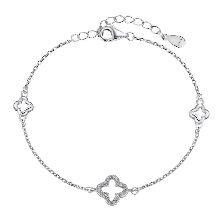 Elegant 5A Cubic Zirconia 925 Silver Tennis Bracelet