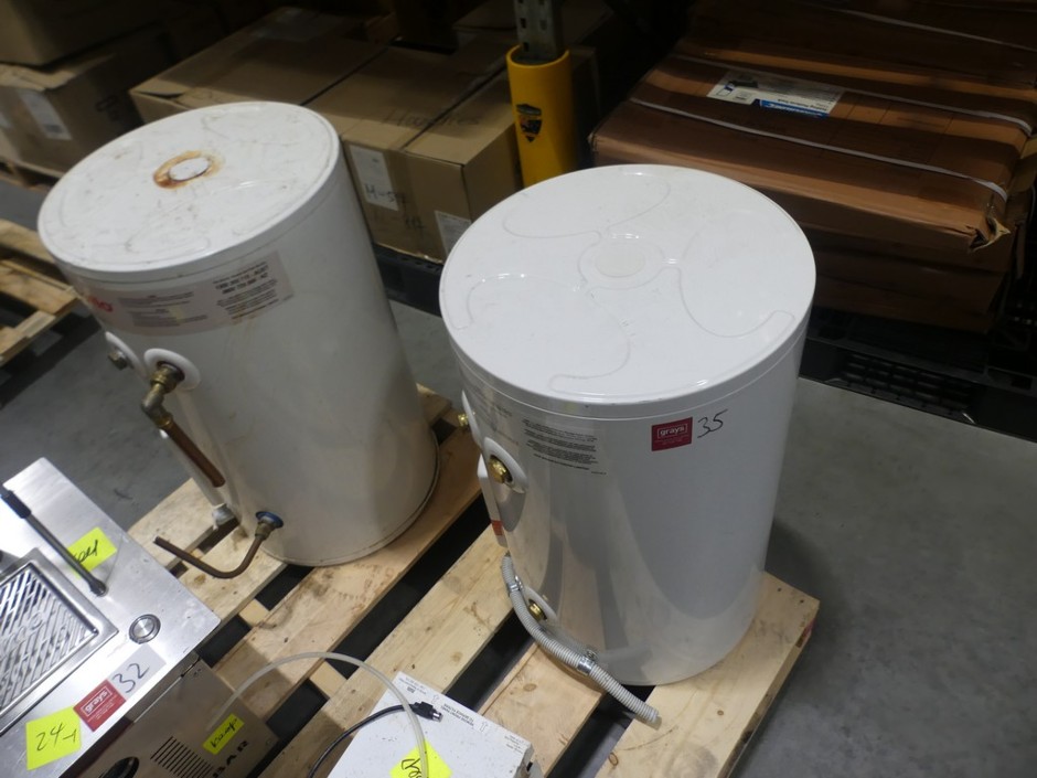 Hot Water Heaters (x2)