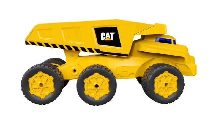 2 x CAT Massive Mover RC Steel Dump Truck, NB: Used, not in original packag