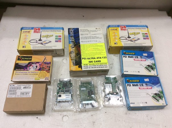 Mixed Brand PCI/PCIe Controller & Network Interface Cards