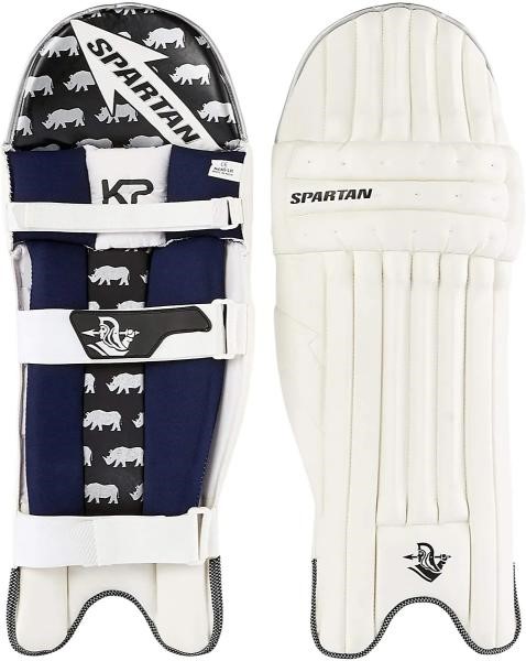 SPARTAN KP Sorai 2 Batting Pads, Adult-Unisex, White, Pack of 2.