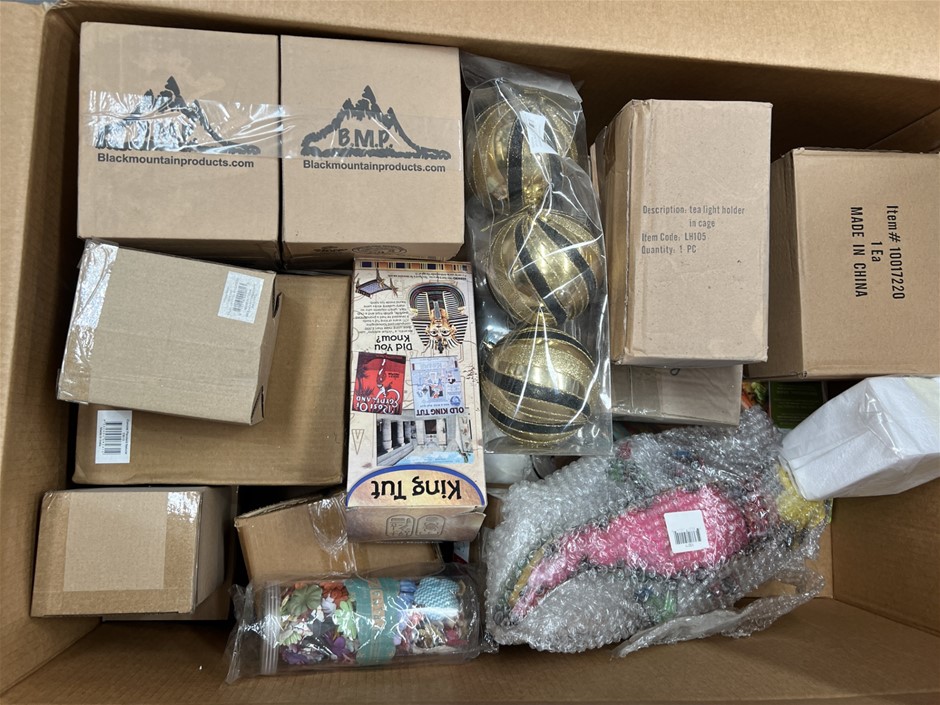 15 x Assorted Home Decor Products. NB: Photo as is. Some Not in Original Pa