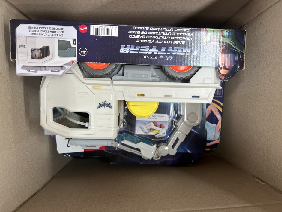4 x Assorted Boys Toys. NB: Photo as is. Some Not in Original Packaging, So