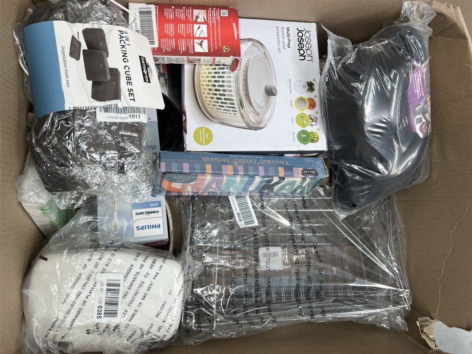 22 x Assorted Kitchen/Homeware Products. NB: Photo as is. Some Not in Origi
