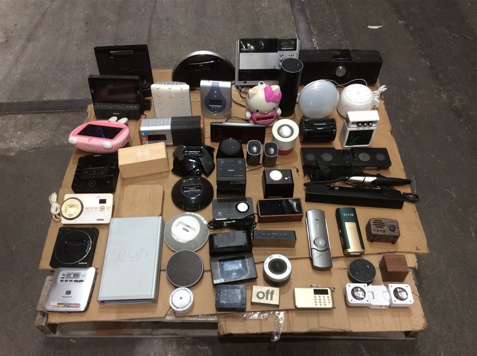 Mixed Brand Speakers, Alarm Clocks & Audio Docking Stations