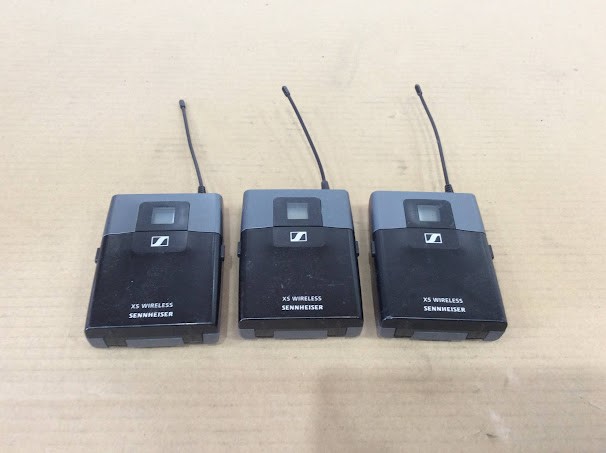Sennheiser SK-XSW Bodypack Transmitter (Lot of 3)