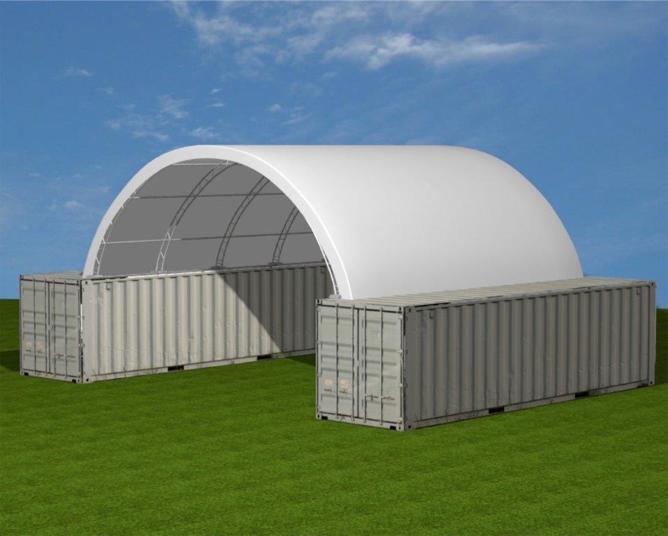 Extra Heavy Duty 40ft Container shelter(Unused)