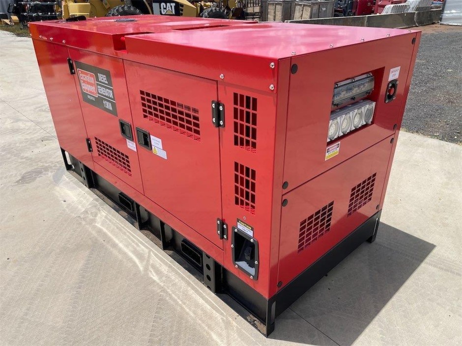 <p>Silenced 110kVA Generator(Unused)</p>