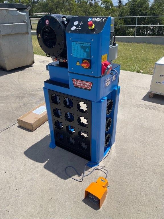 <p>240V Hydraulic Hose Crimping Machine(Unused)</p>