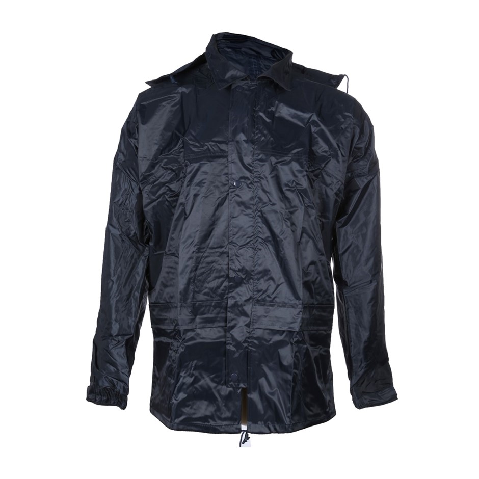 2 x WORKSENSE Nylon/PVC Jacket, Size M, Waterproof With Mesh Lining, Concea