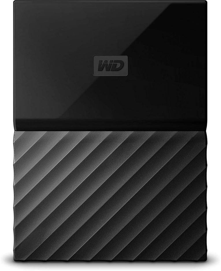 WD 1TB Black My Passport Portable Hard Drive - USB3.0 - WDBYNN0010BBK-WESN.