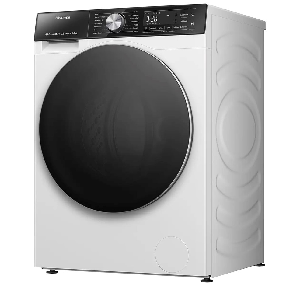 HISENSE 8.5kg Front Load Washing Machine, Model HWFS8514E.