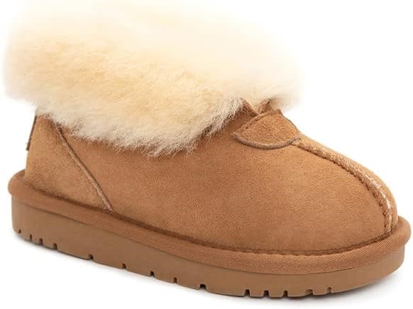 OZWEAR UGG Unisex Kids Adrian Water Resistant Ugg Boot, EU39/US8-9, Grey, O