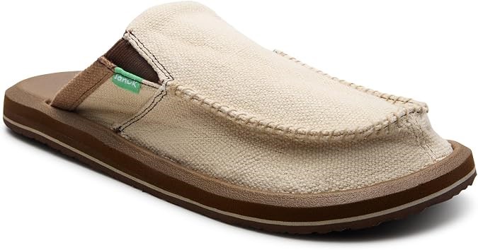 SANUK Men's You Got My Back II, US7/EU40, Tan, 1108390. Buyers Note - Disc