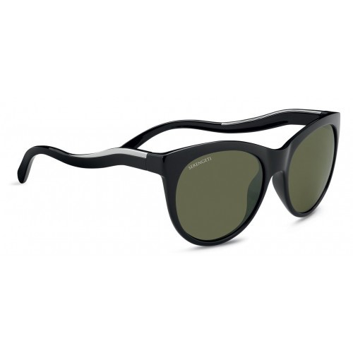 SERENGETI Valentina Polarized Sunglasses, Black, 8571. RRP: $154. NB: missi