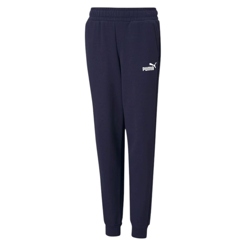 PUMA Men's ESS No.1 Logo Fleece Sweatpants, Size 2XL, Cotton, Navy (16), 19