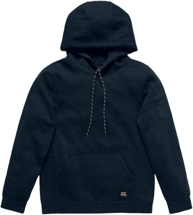 HARD YAKKA Women's Legends Heritage Gladiator Hoodie, Size XS, Navy, Y08814