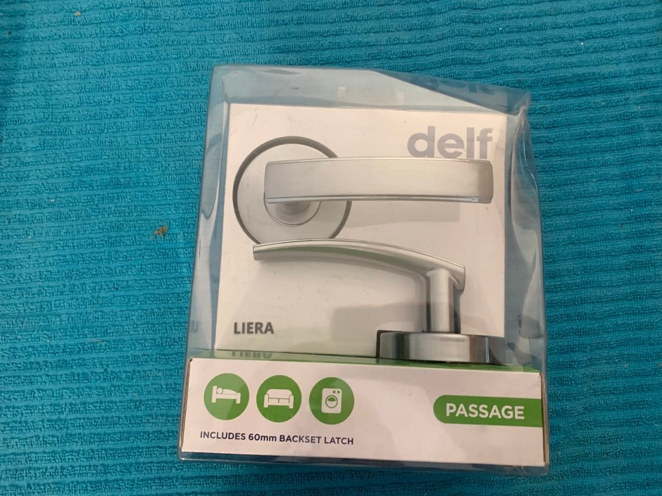 6 x Delftrade Passage Lever Sets (Unused)