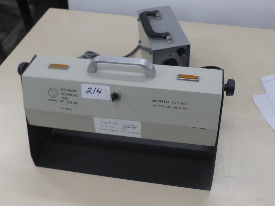 UV lamp 254 & 375nm including transformer