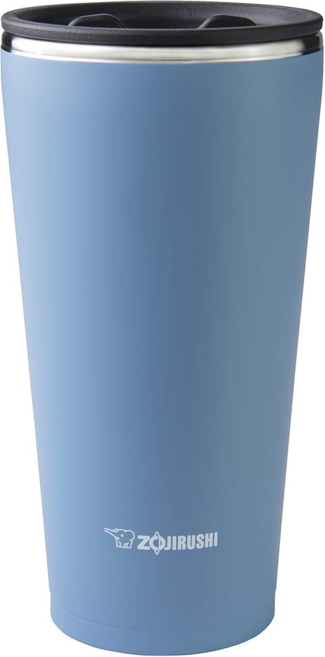 ZOJIRUSHI Stainless 15-Oz/450 ml, Blue Gray Vacuum Insulated Tumbler for Co