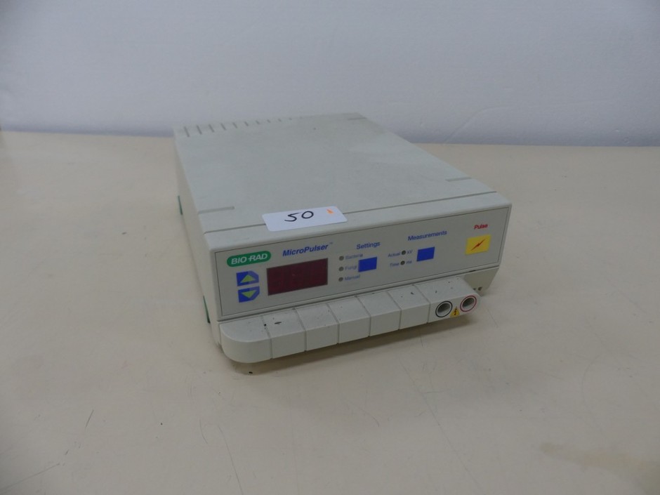 Electroporator for Transformation of Bacteria, Yeast & Fungi