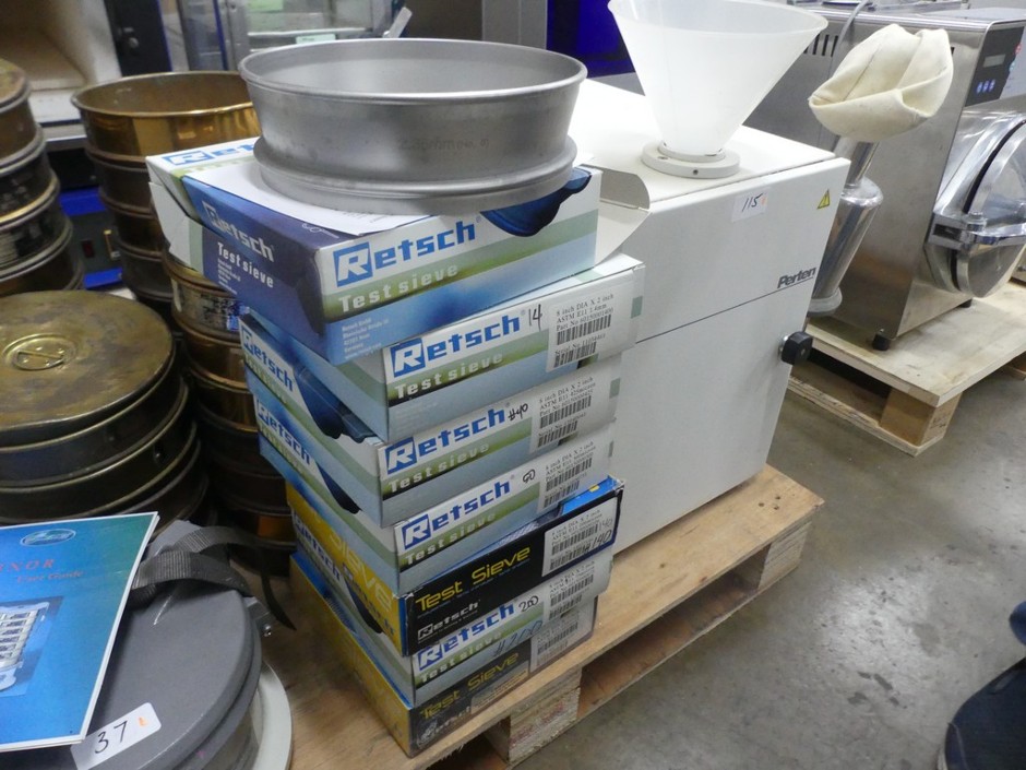 <p>Stainless steel sieves 8-inch diameter assorted types</p>