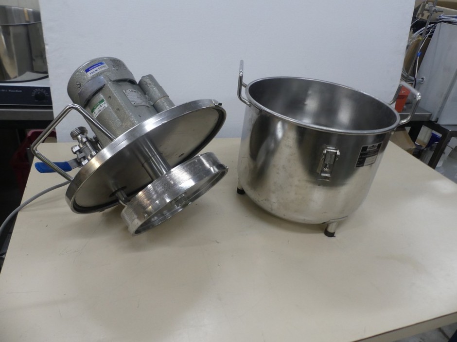 Mixing Vessel 6 Litre S/S with High Shear Disperser